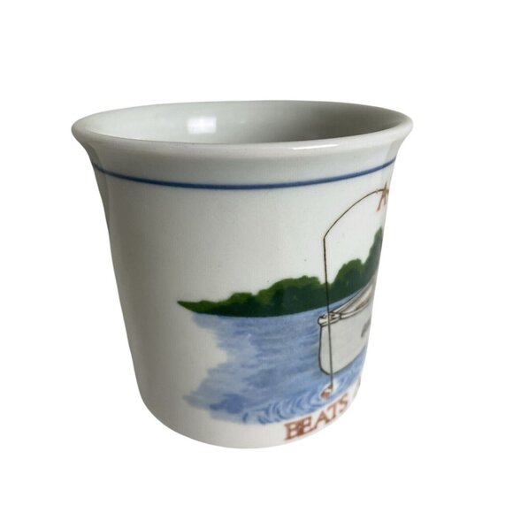 Otagiri Coffee Mug Fishing Bad Day Fishing Beats Good Day Working Gone Fishing - Picture 3 of 11